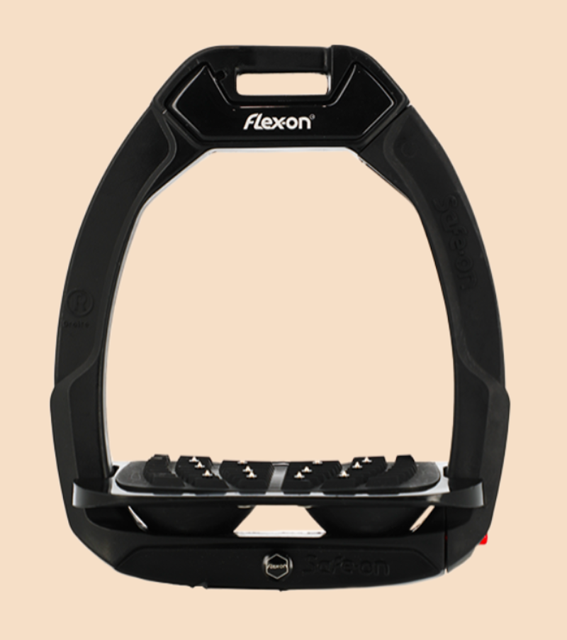 Flex On Safe-On Black Stirrups Black Black