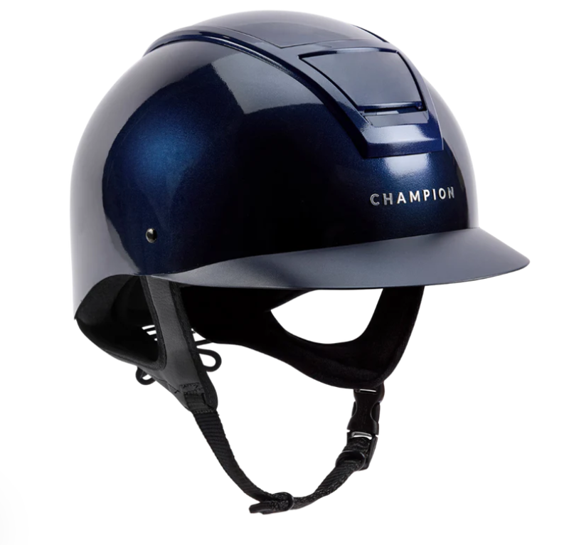Insight Peaked Helmet Oval Matt Navy/Glossy Navy Top