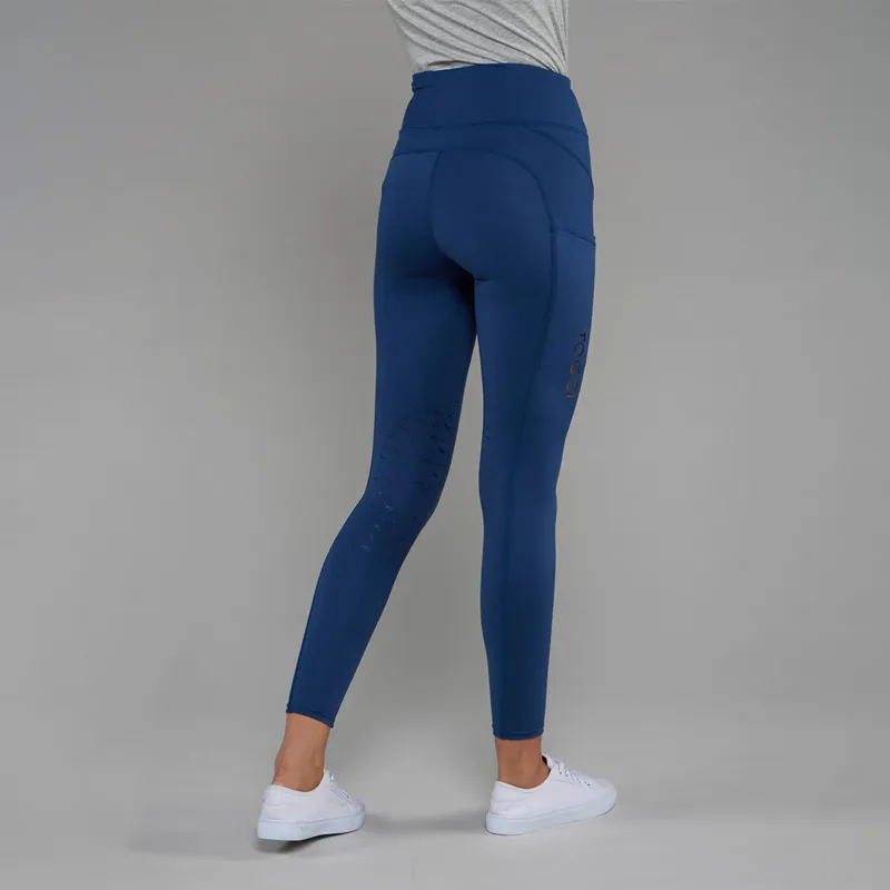 Toggi Sculpt Curzon Womens Riding Tights Deep Blue-1