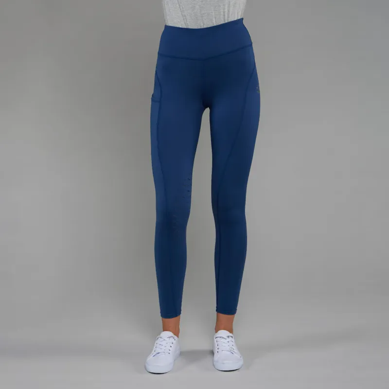 Toggi Sculpt Curzon Womens Riding Tights Deep Blue