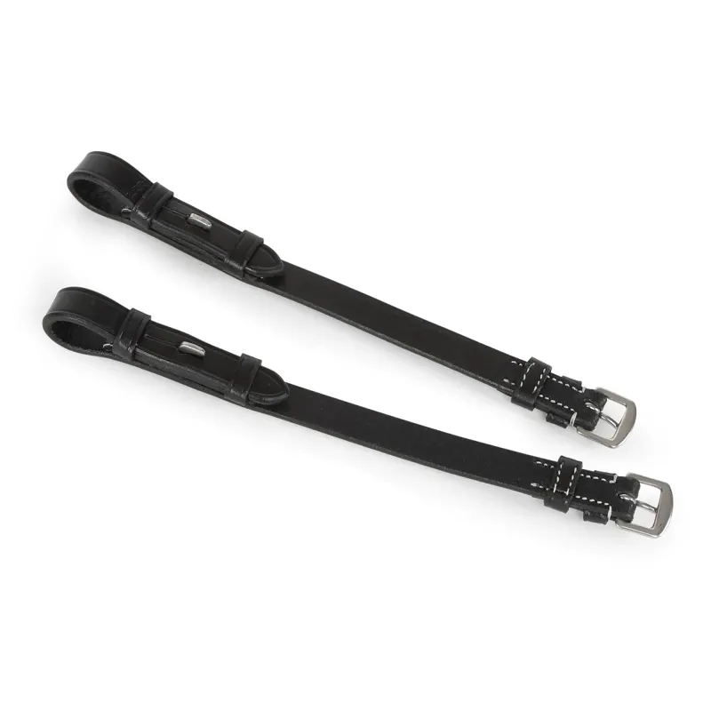 Avignon Bridle Cheeks in BLACK