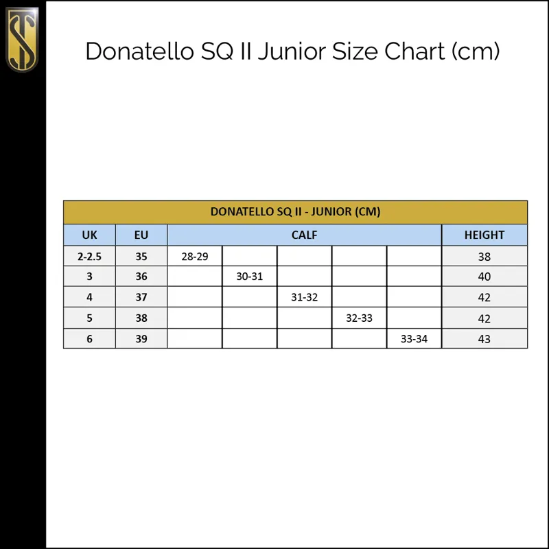 Tredstep Donatello SQ II Junior Tall Boots Black-11