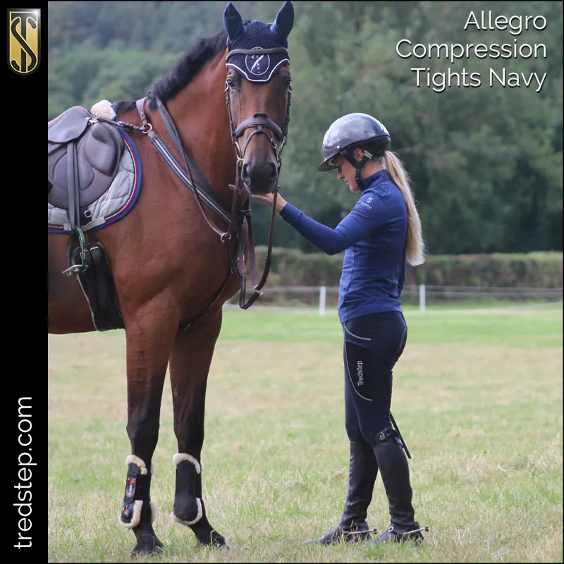 Tredstep Allegro Sport Compression Breeches Black-1