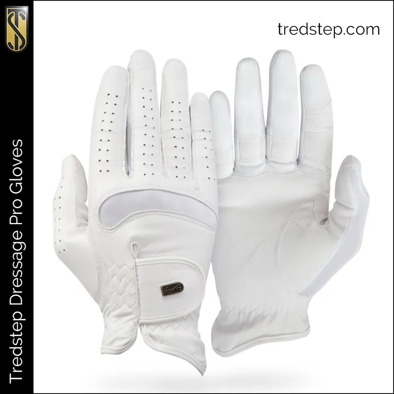 Tredstep Dressage Pro Gloves White