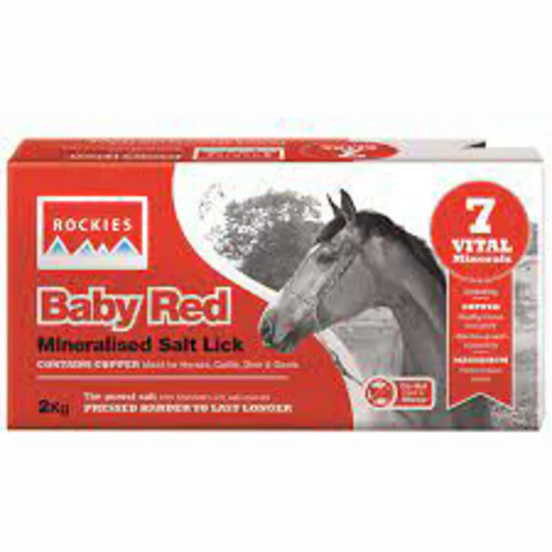 Rockies Baby Red Rockies Salt Lick 2kg