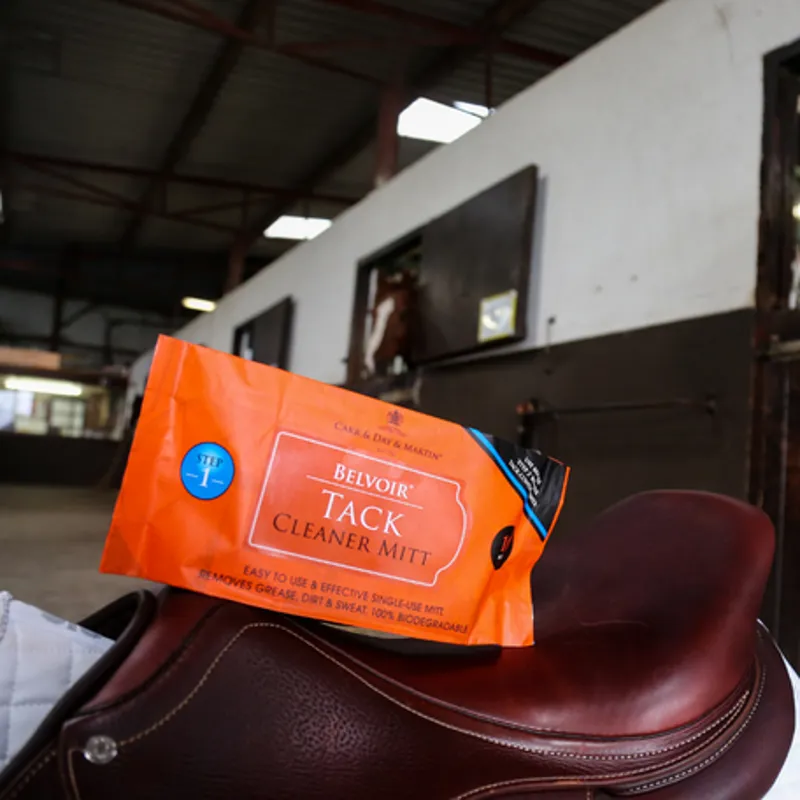 Carr Day Martin Belvoir Tack Cleaner Mitt-2