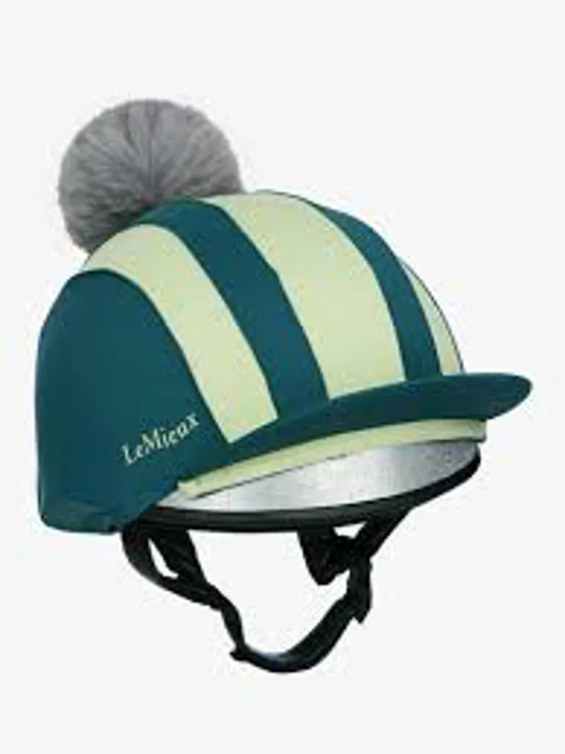 LeMieux Tempo Pom Hat Silk Jungle
