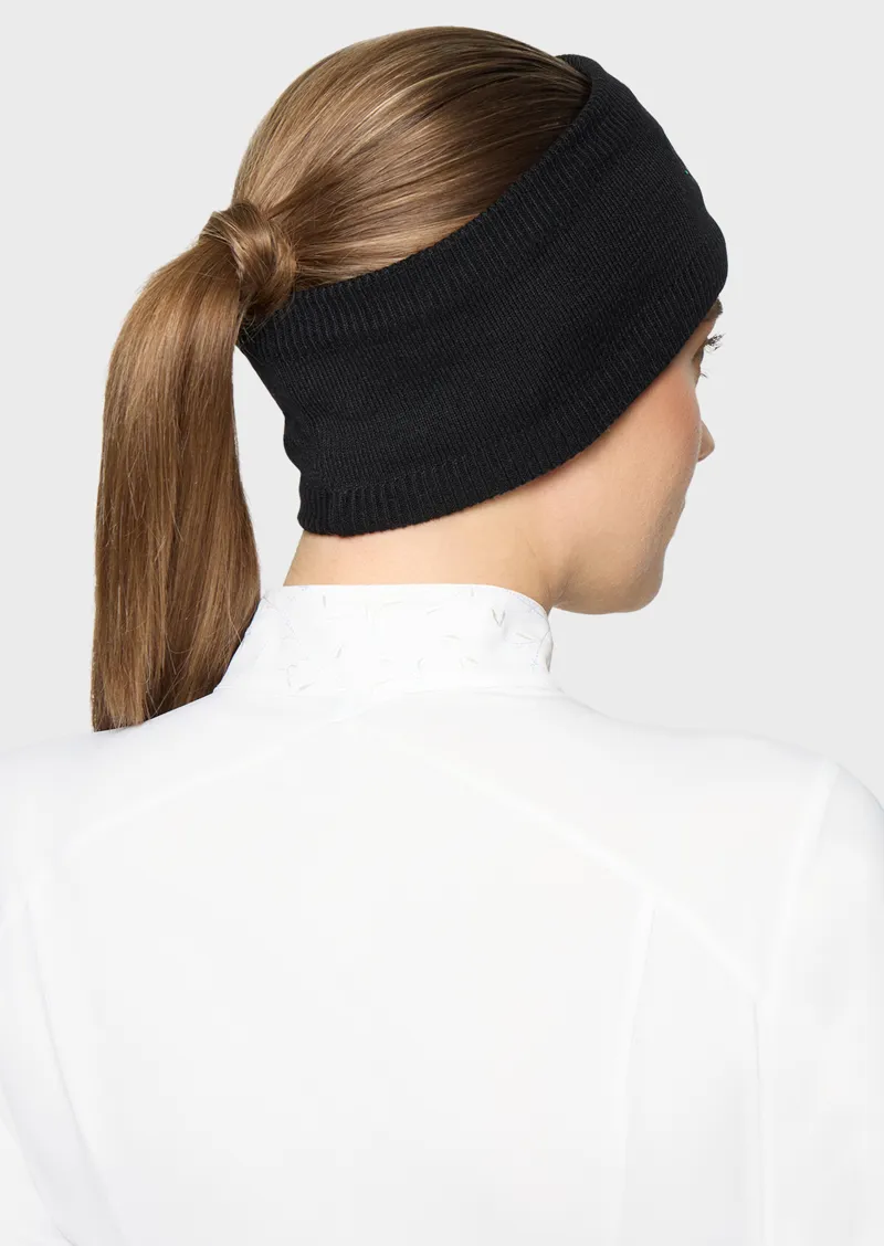 Amalie Crystal Headband Black-1