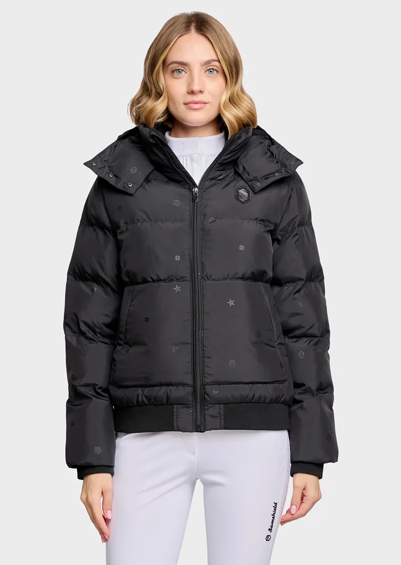 Billie Emblem Edition Puffer Black