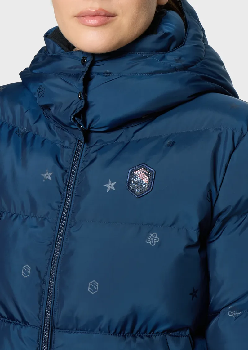 Billie Emblem Edition Puffer Galactic Blue-1