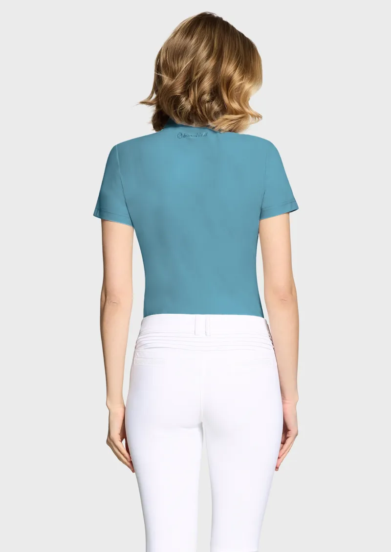 Samshield Bruna Premium Short Sleeve Training Top Neptune-2