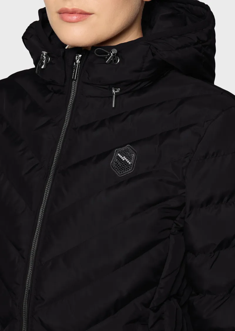 Courchevel Light Puffer Black-2