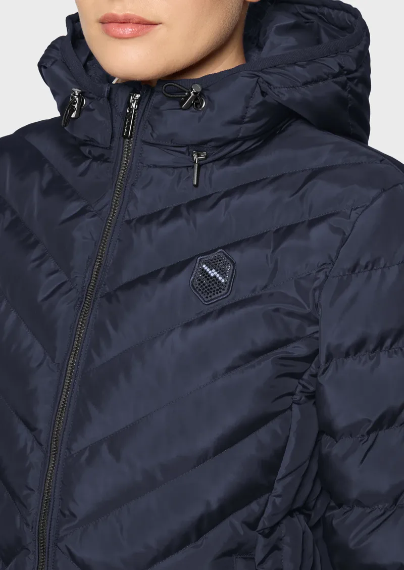Courchevel Light Puffer Navy-2