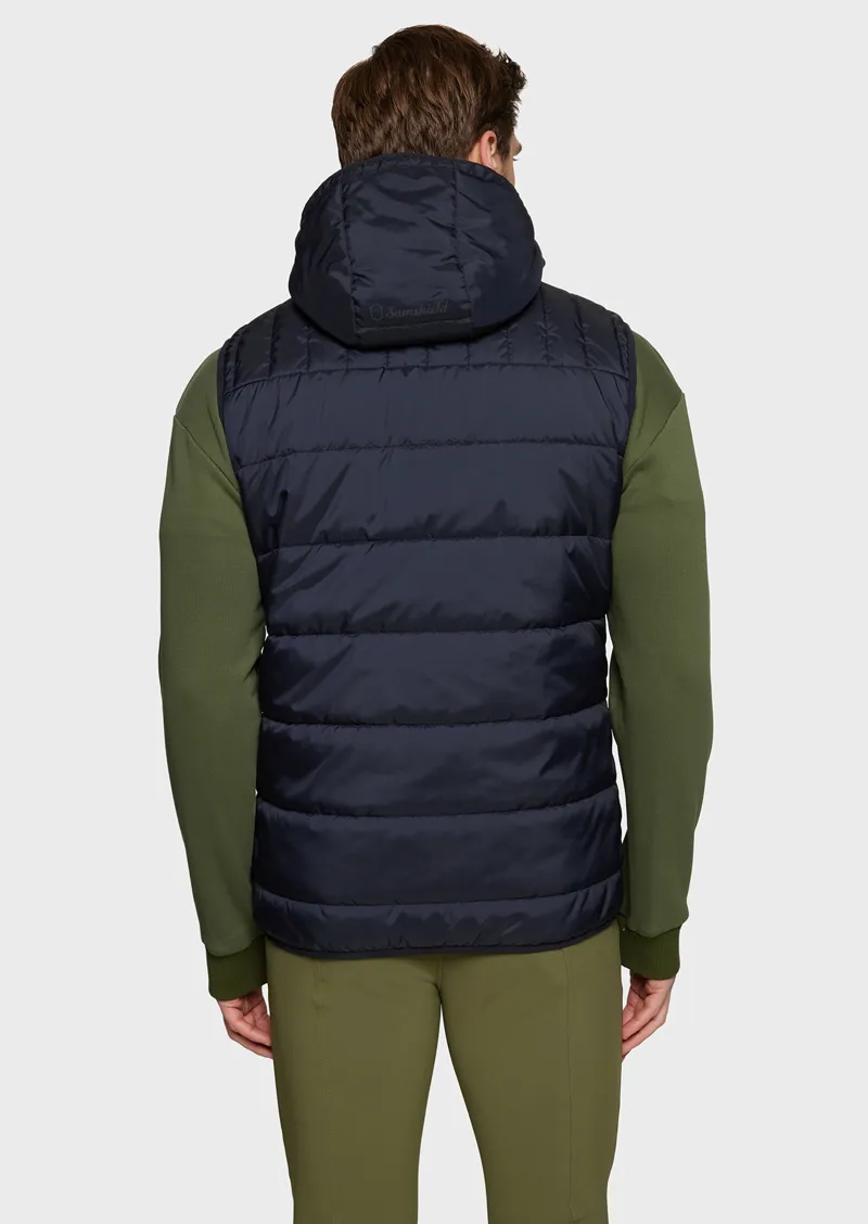 Samshield Gstaad Puffer Vest Navy-1