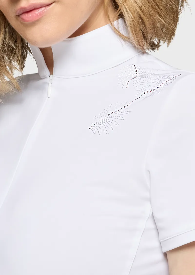 Samshield Lea Crystal Ferna Shirt White-1