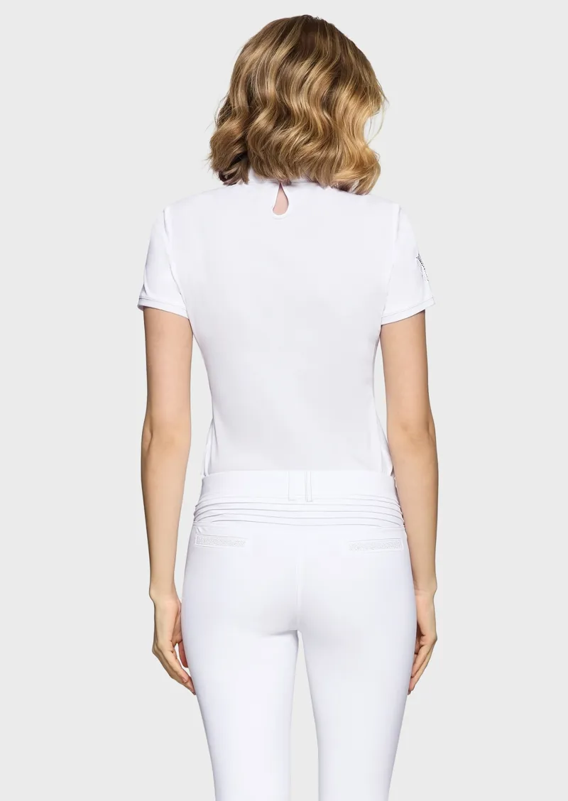 Samshield Lea Crystal Ferna Shirt White-2