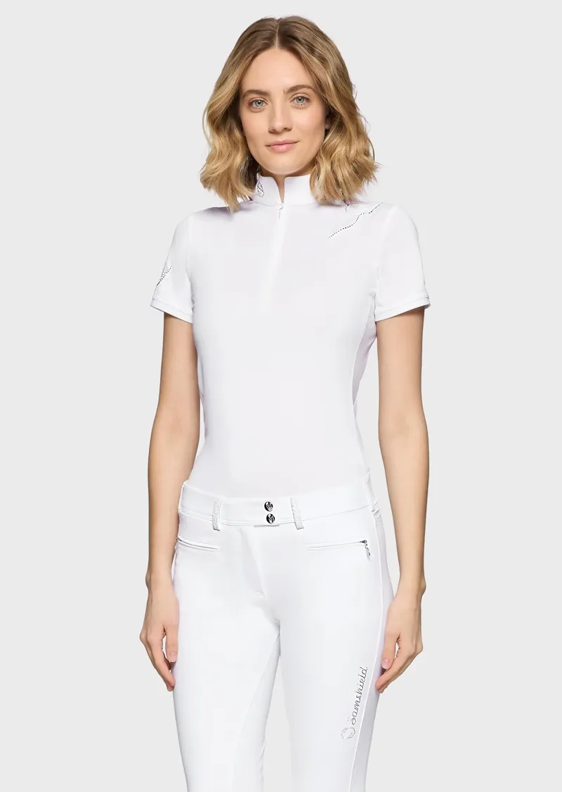 Samshield Lea Crystal Ferna Shirt White