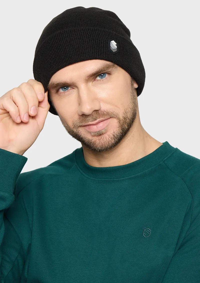 Noah Beanie Black-2