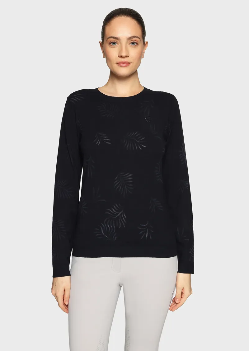 Samshield Phoebe Crystal Ferna Knit Navy