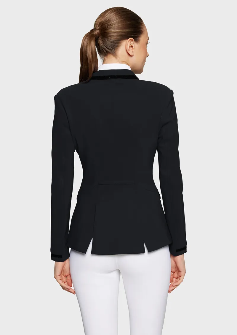 Samshield Rafaella Crystal Fabric Jacket Black-2