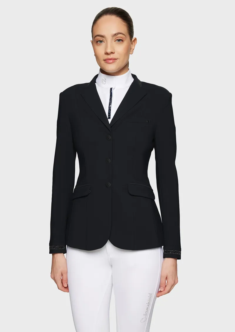 Samshield Rafaella Crystal Fabric Jacket Black
