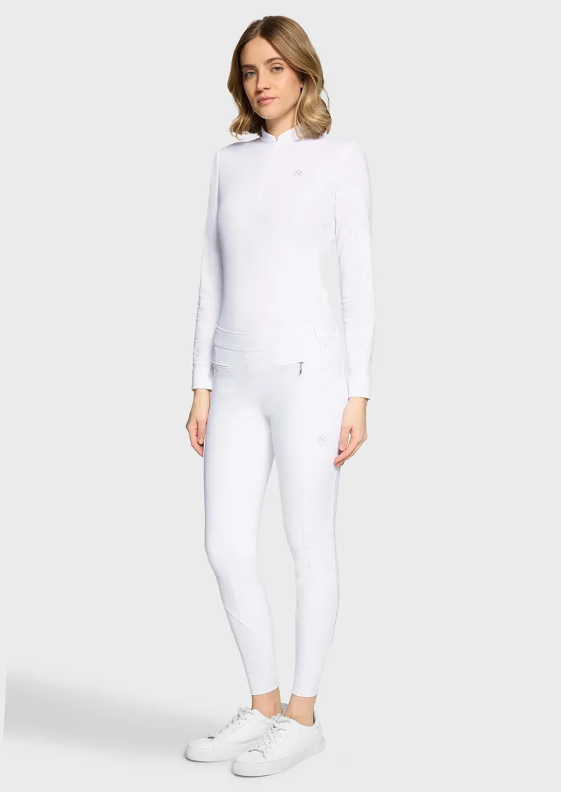 Samshield Sakina Crystal Ferna Breeches White