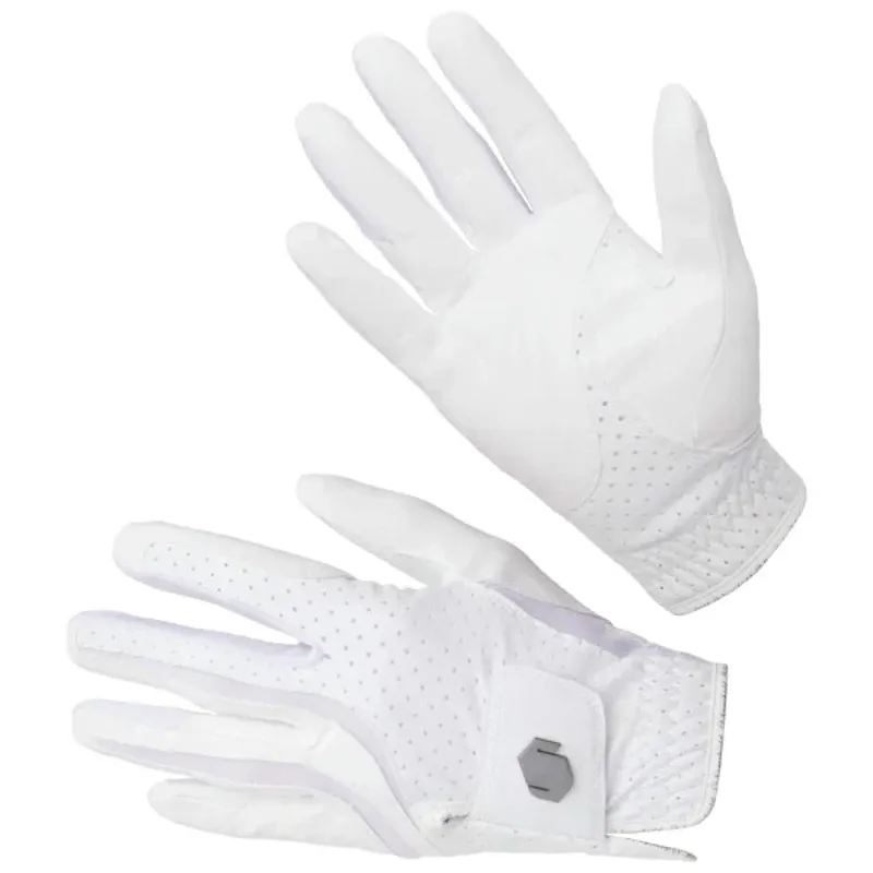 Samshield V-Skin Blazon Gloves White Black Chrome
