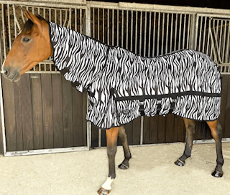 Celtic Equine Zebra Fly Away Rug