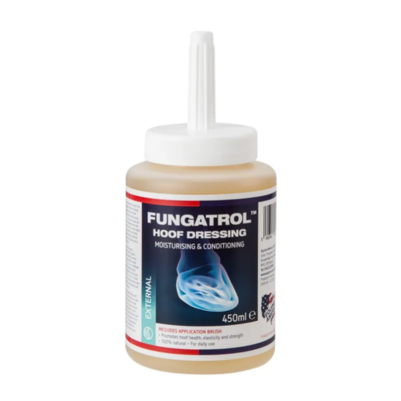 Equine America Fungatrol Hoof Dressing with Brush