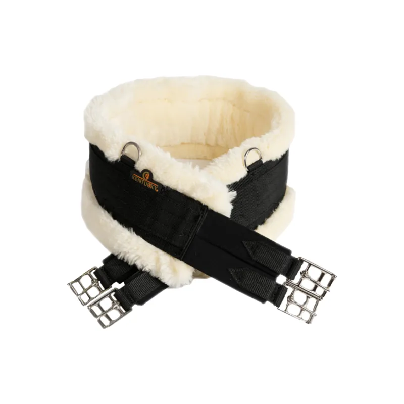 Kentucky Sheepskin Girth Black