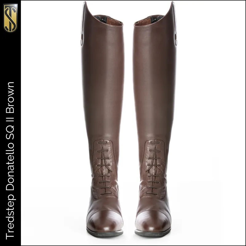 Tredstep Donatello SQII Field Tall Boots Brown Full Plus Plus-1