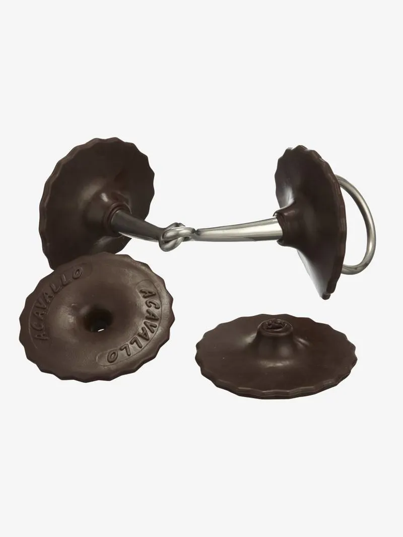 Acavallo Bit Guards Brown Pair