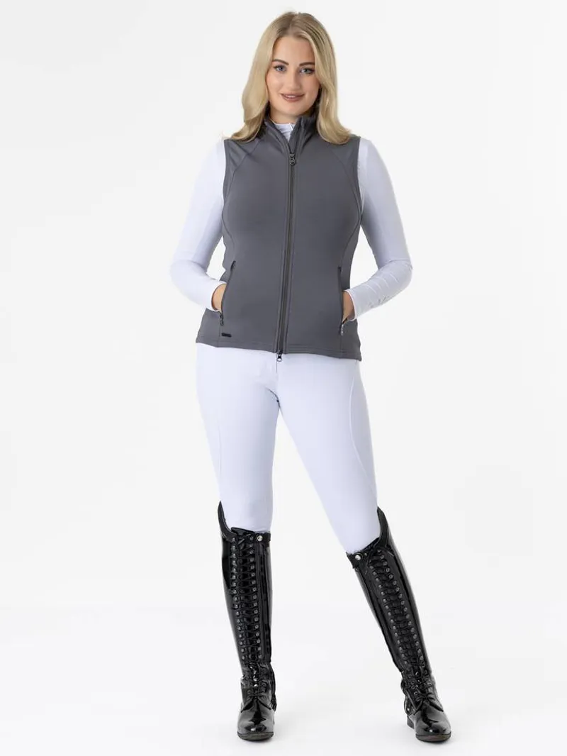 LeMieux Amara II Breech Full Seat White-3