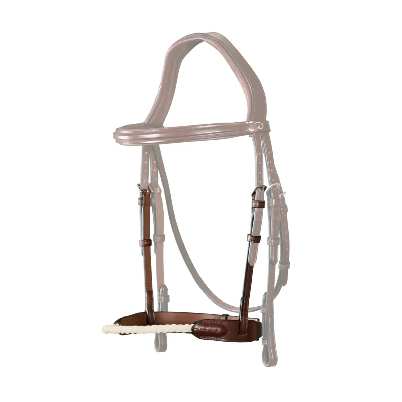 Dy'on Rope Noseband New English Collection Brown