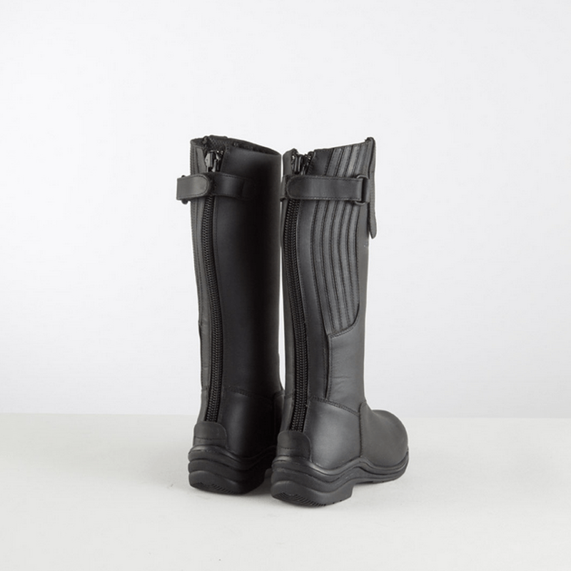 Toggi Carlton Childrens Long Riding Boot Black-1