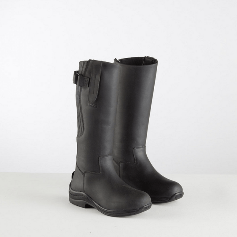 Toggi Carlton Childrens Long Riding Boot Black-2