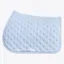 CT Jumping Saddle Pad with Quilted Design and Micro Logo Blue Fog