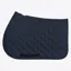 CT Jumping Saddle Pad with Quilted Design and Micro Logo Navy