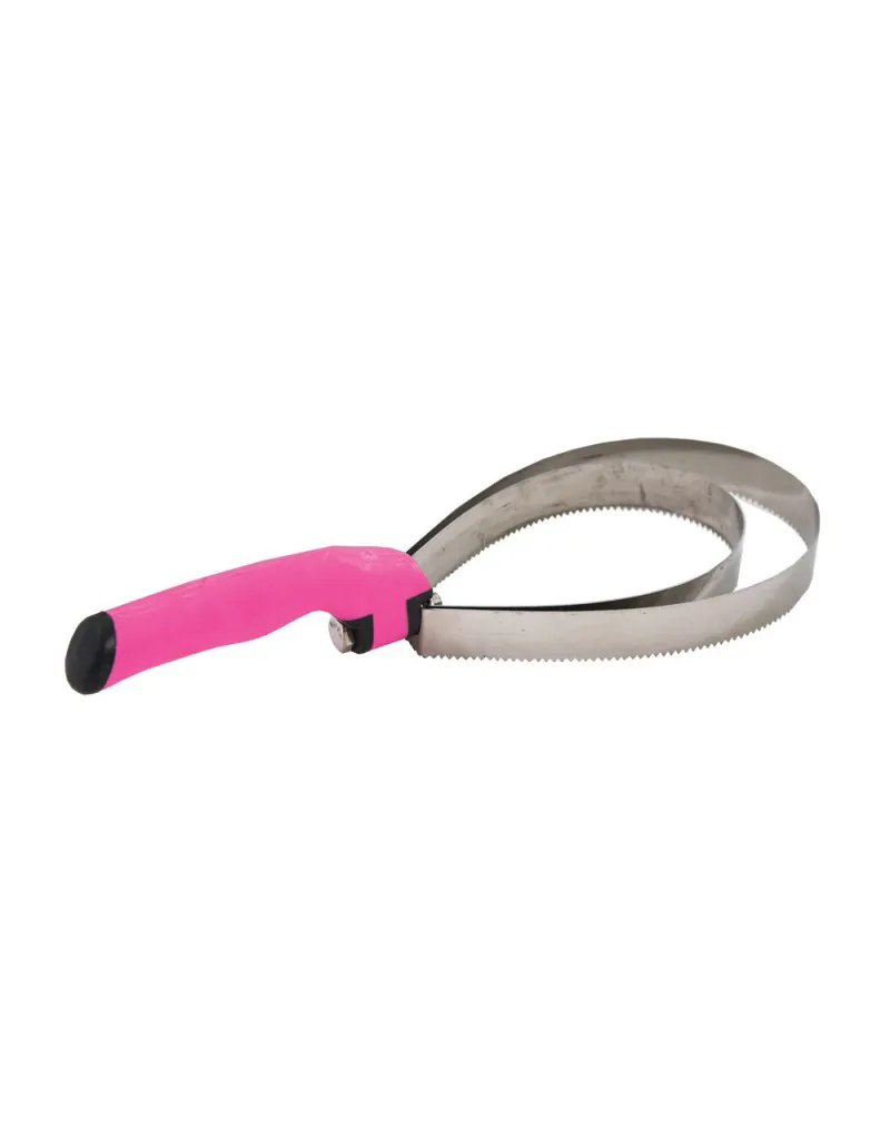Celtic Equine Gripping Shedding Blade - Pink handle