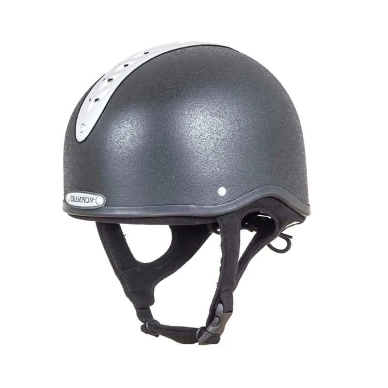 Champion Revolve X-Air MIPS Jockey Skull Riding Hat Black