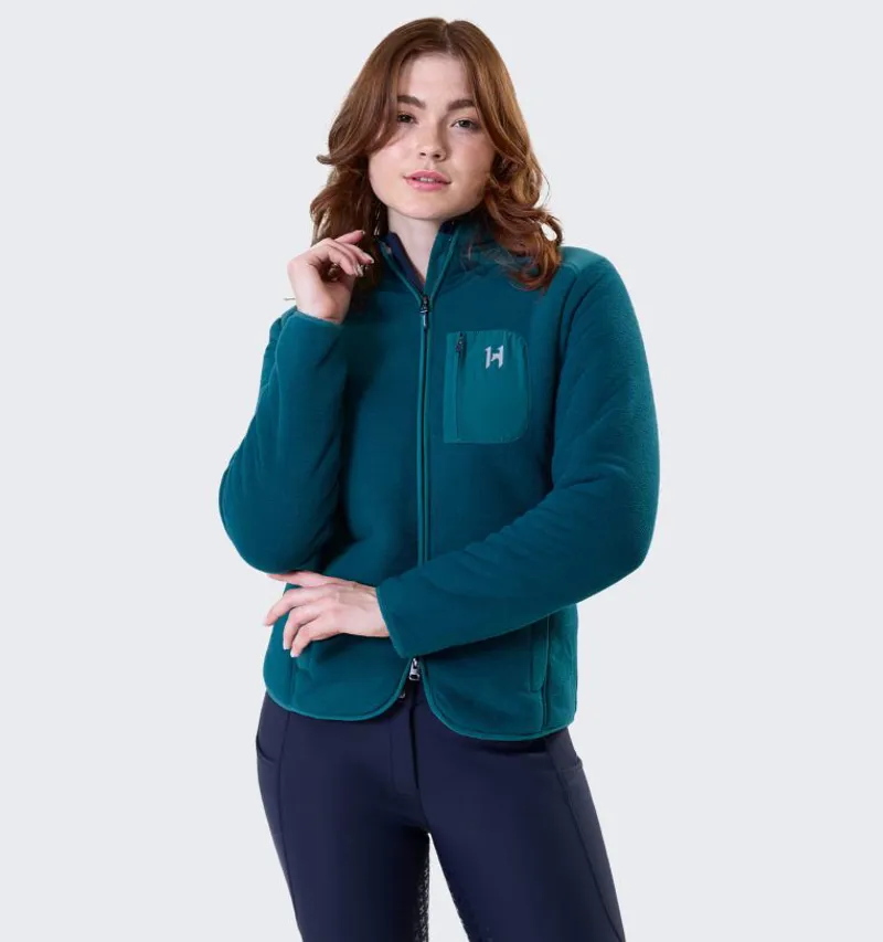 Horseware Pace Fleece Jacket Dynasty Green