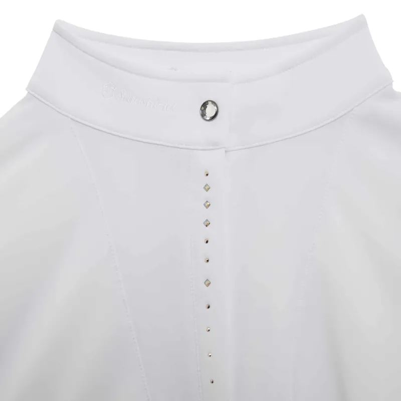 Samshield Apollina Crystal Long Sleeve Shirt White-2