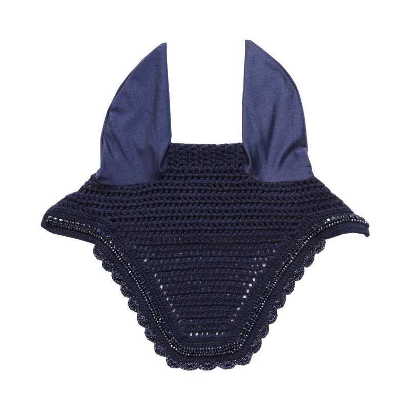 Kentucky Fly Veil Wellington Stone and Pearl Dark Navy-1