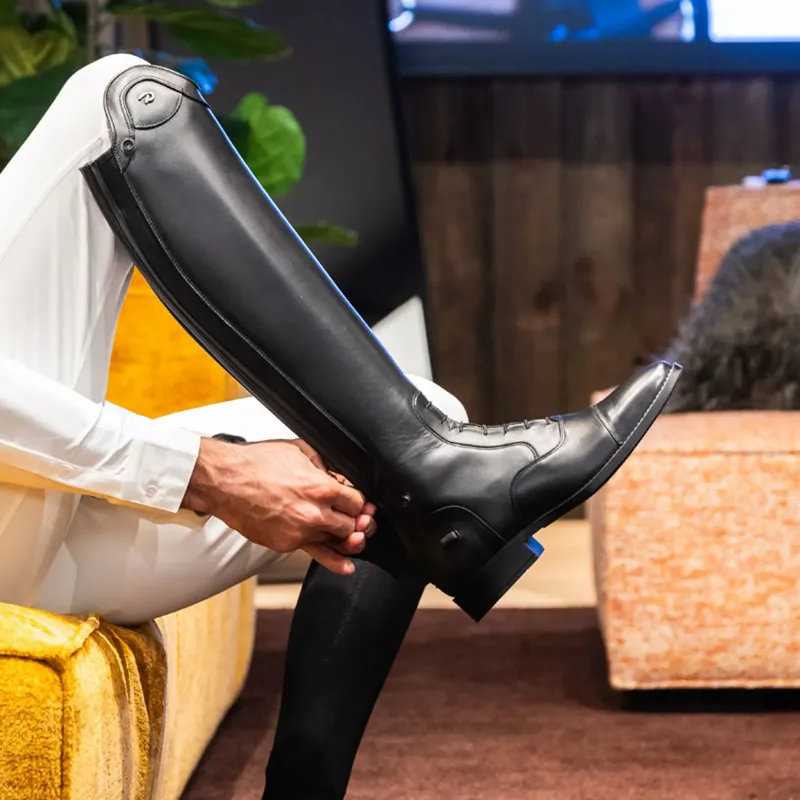 Dy'on Riding Boots Slim with Black Laces 44 S/0-1