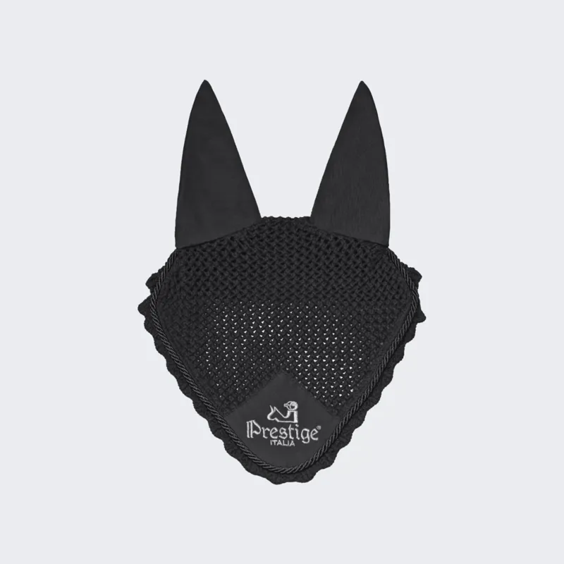 Prestige Ear Bonnet Cotton Black