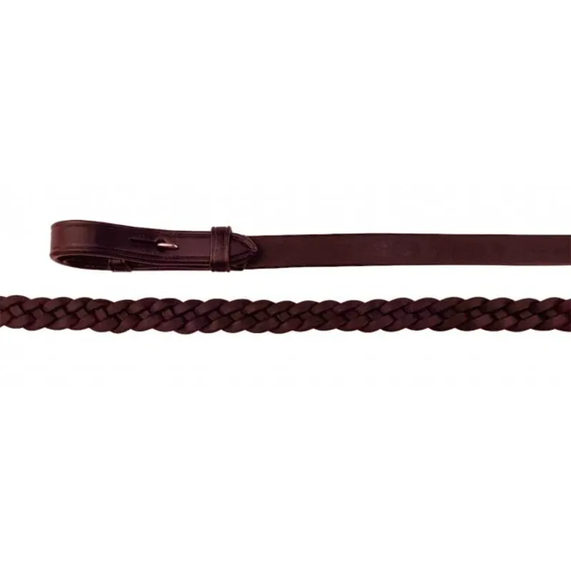 EcoRider Plaited Reins Brown