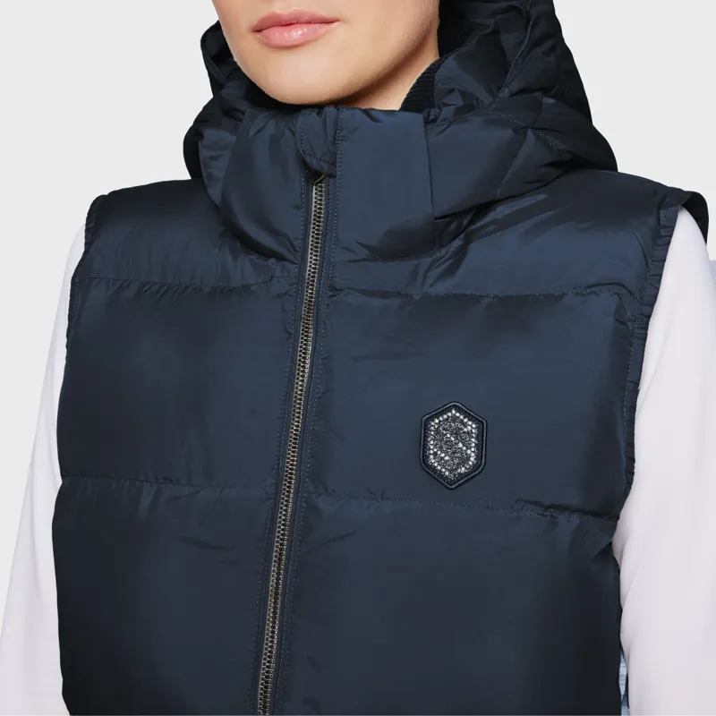 Samshield Elea Sleeveless Puffer Navy-1
