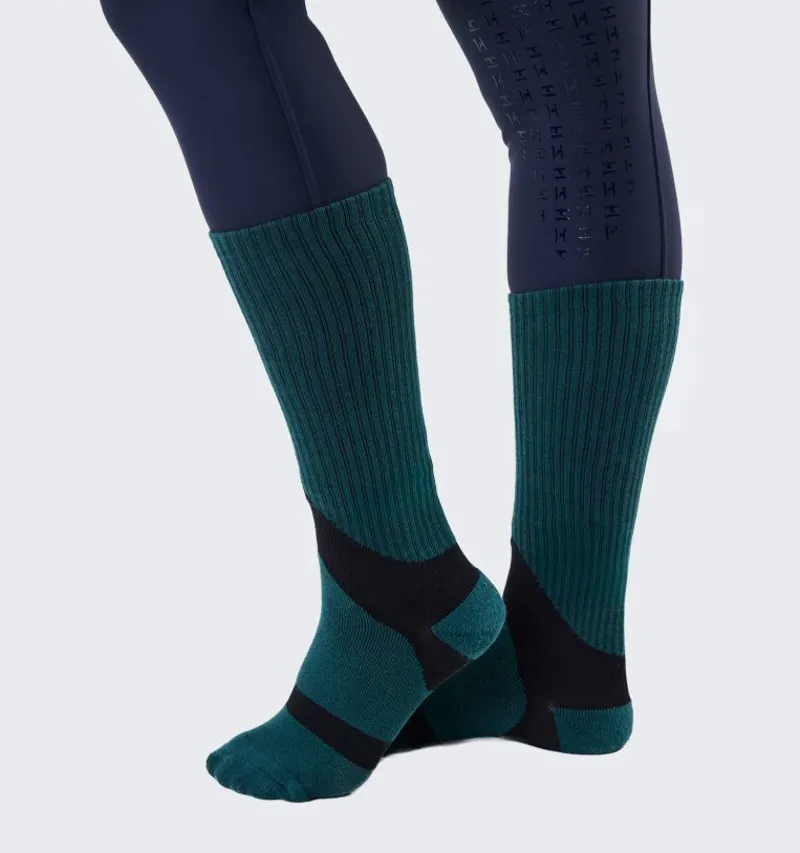 Horseware Pulse Performance Socks Green