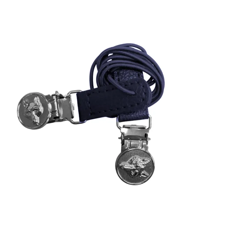 Equetech Navy Showing Number Clips - One size