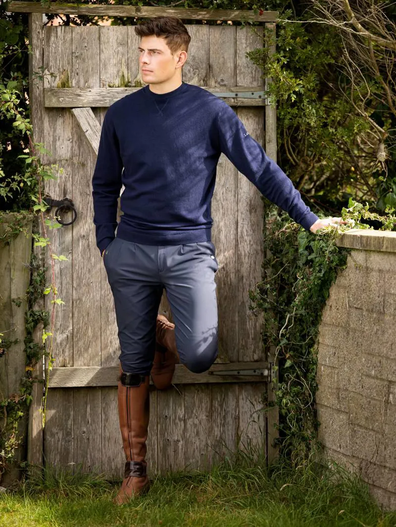 LeMieux Elite Mens Classic Pleated Breech Flint-2